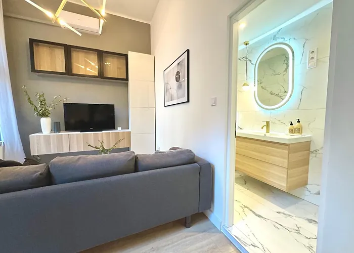 アパート Buda Retreat - Modern 2br ブダペスト